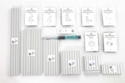 Regular starter kit MakerBeam Clear