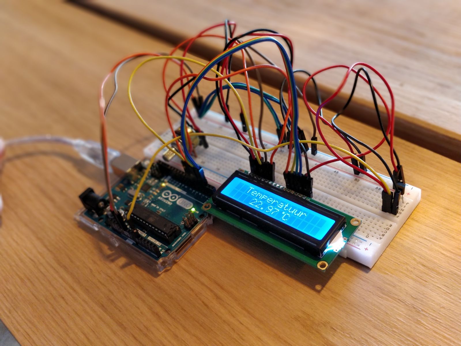 Arduino thermometer - Elektronicavoorjou.nl