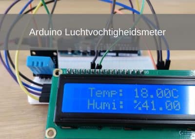 Arduino DHT11 Luchtvochtigheidsproject