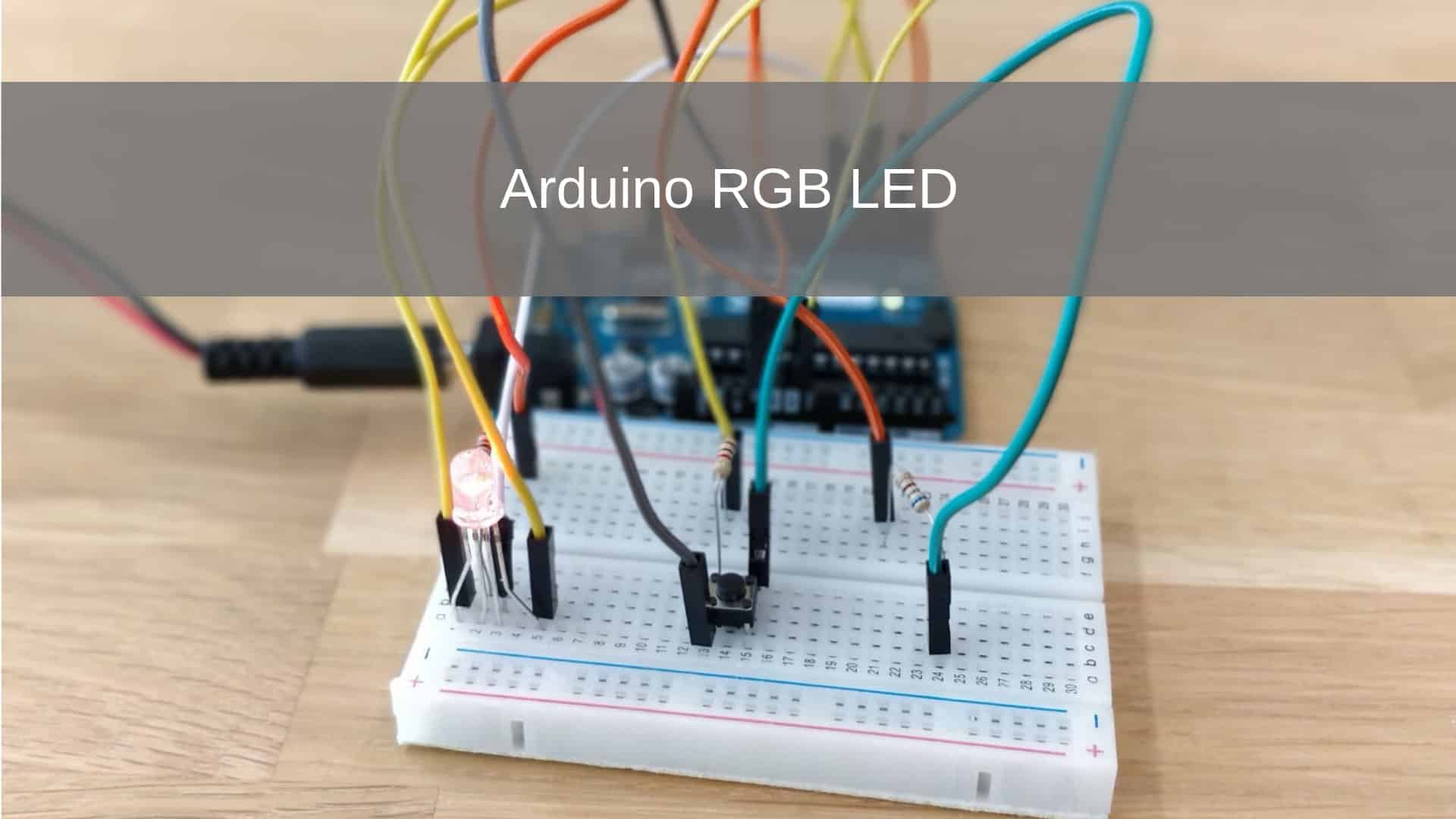 arduino rgb led test