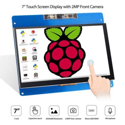 Raspberry Pi 7 Inch LCD Display met touch screen en Camera