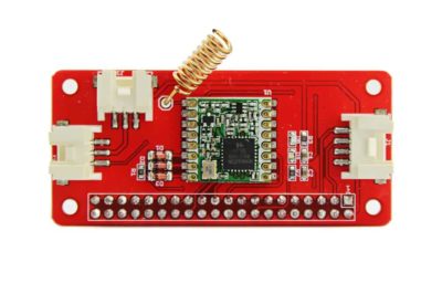 LoRa RFM95 IoT board voor Raspberry Pi bovenkant