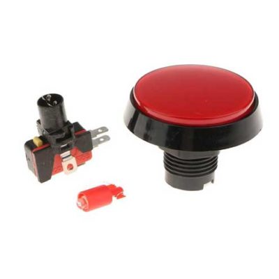 arcade knop 60mm Rood