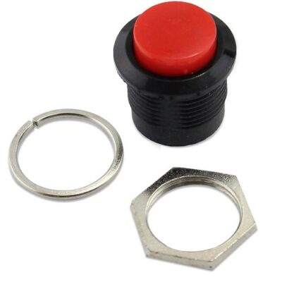 16mm drukknop rood