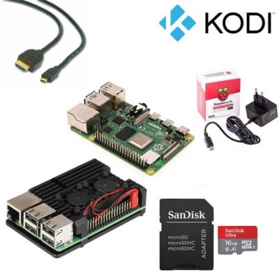 Raspberry Pi 4 Kodi kit