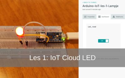 Arduino IoT Cloud lezione 1: Luce
