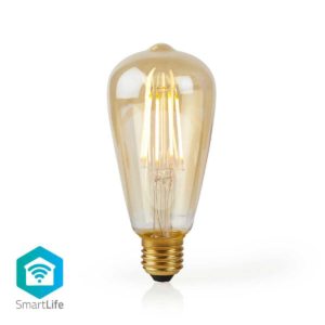 Wi-Fi Smart LED Filament Bulb | E27 | ST64 | 5 W | 500 lm