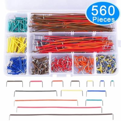 560 Pieces Jumper Wire Kit 14 Lengths Assorted Preformed Breadboard