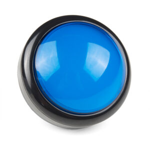 100mm arcade knop blauw
