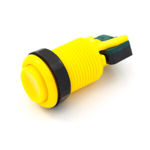 Concave button yellow