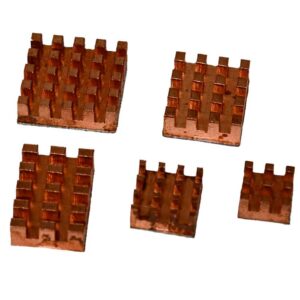Heatsink set copper 5 pieces