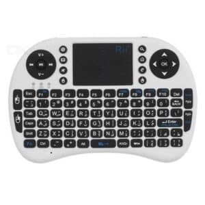 I8 Drahtlose Tastatur weiß