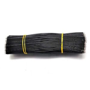 24AWG 15cm solder wire black