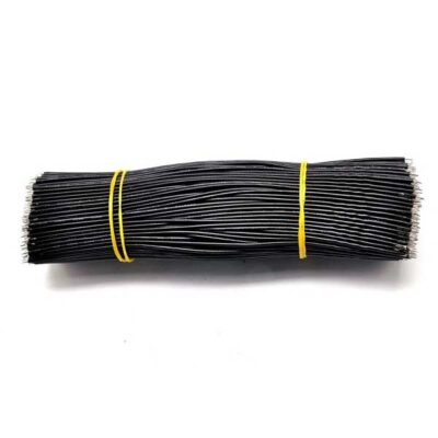 24AWG 15cm soldeerdraad zwart