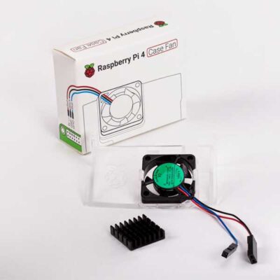 Ventilator en heatsink set voor de Raspberry Pi 4 behuizing