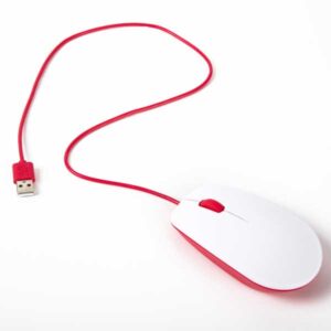 Officiel Raspberry Pi souris rouge/blanc
