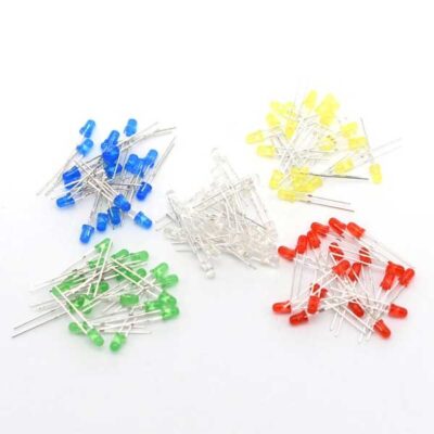 3mm LED set 5X 20