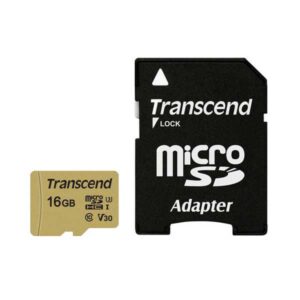 500s Transcend Micro-SD Card with Adapter
