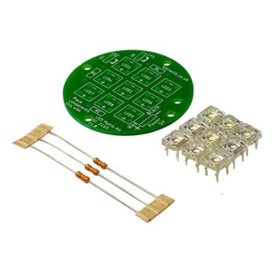 Ronde 5V LED Matrix Lamp Kit - Kitronik