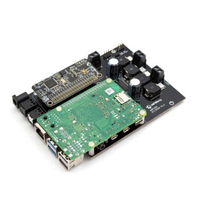 HiFiBerry Amp100 met Raspberry Pi en DSP add on