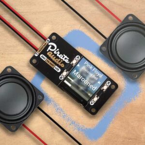 Pirate Audio: amplificatore stereo da 3 W anteriore Raspberry Pi