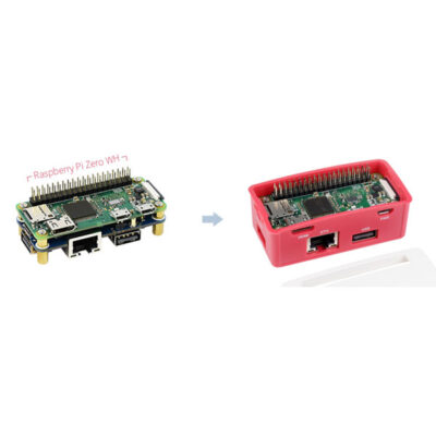 Ethernet / USB HUB BOX for Raspberry Pi Zero Series, 1x RJ45, 3x USB 2.0