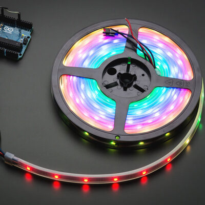 Voorbeeld Adafruit RGB NeoPixel LED strip