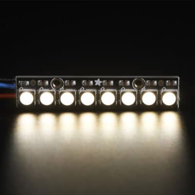 NeoPixel Stick 8x 5050 Natuurlijk wit