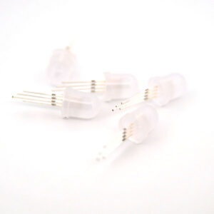NeoPixel Diffused 8mm Durchgangsloch-LED - 5 Pack