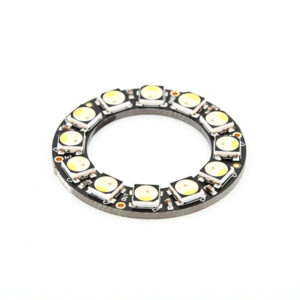 NeoPixel Ring – 12 x 5050 RGBW-LEDs mit integrierten Treibern – Kaltweiß – ~6000 K