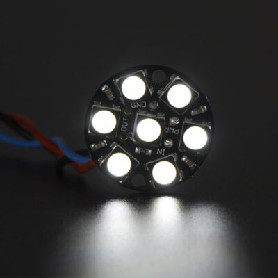 NeoPixel Jewel - 7 x 5050 RGBW LED w/ Integrated Drivers - Cool White - ~6000K