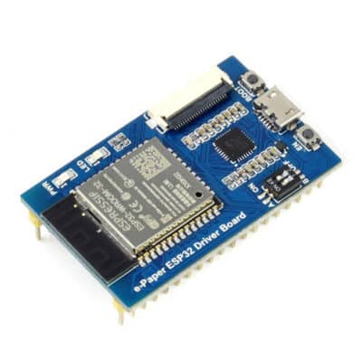 Universal e-Paper Raw Panel Driver Board, ESP32 WiFi / Bluetooth Wireless