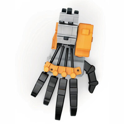 Muziekale robot hand