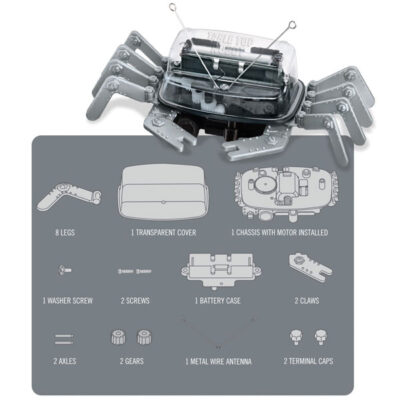 Onderdelen table top robot krab