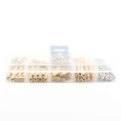 Afstandsbus + moeren set 120pcs