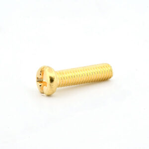 Brass Phillips screw M3 - 12mm
