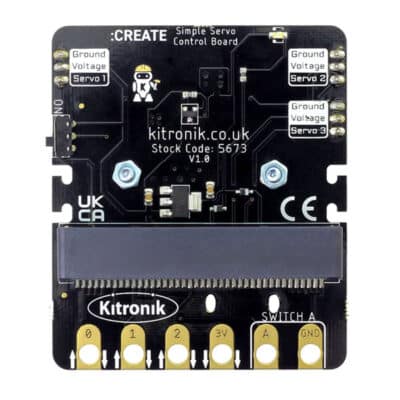 Voorkant servo control board