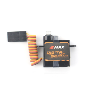 Zijkant van een EMAX ES9052MD Mini Servo