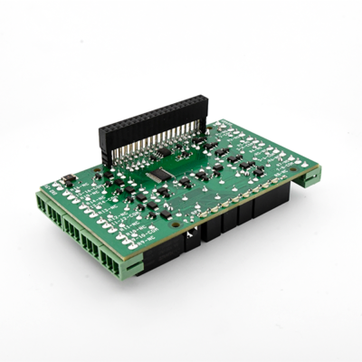 Onderkant van een 16-Relais 2A/24V HAT Voor Raspberry Pi