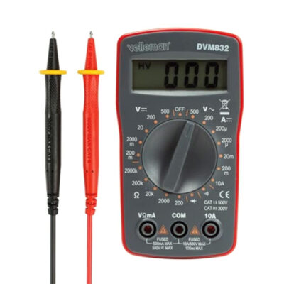 DIGITALE MULTIMETER - CAT II 500 V / CAT III 300 V