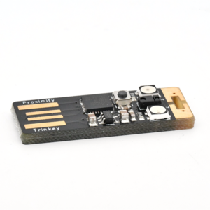 Top of Adafruit Proximity Trinkey - USB APDS9960 Sensor Dev Board