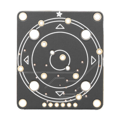 Achterkant ANO Rotary Encoder naar I2C Stemma QT Adapter