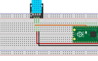 Raspberry Pi Pico – Les 3: Raspberry Pi Pico temperatuur sensor