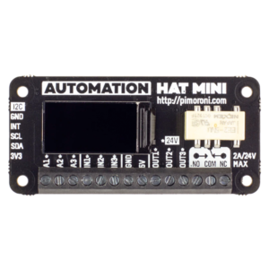 Front Automation HAT Mini front Raspberry Pi