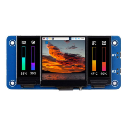 Voorkant Triple LCD HAT Voor Raspberry Pi