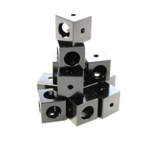 MakerbeamXL Cube d'Angle Noir - 12 Pièces