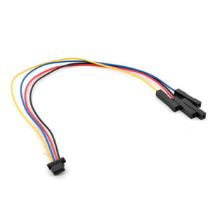 STEMMA QT / Qwiic JST SH 4-pin Cable with Premium Female Sockets - 150mm