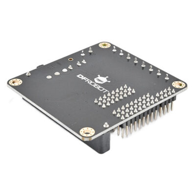 Onderkant Micro:bit Motor/Servo driver board