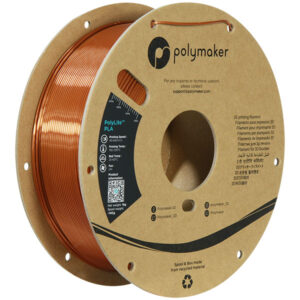Polymaker Filament - PolyLite PLA Silk Bronze - 1,75mm - 1KG