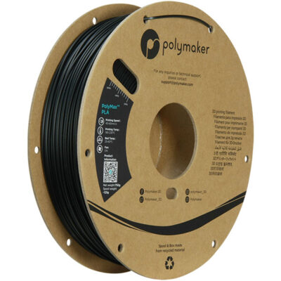 PolyMax PLA Black - 1,75mm - 0,75KG